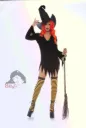 Vestito per Costume Fai Da Te Strega Halloween